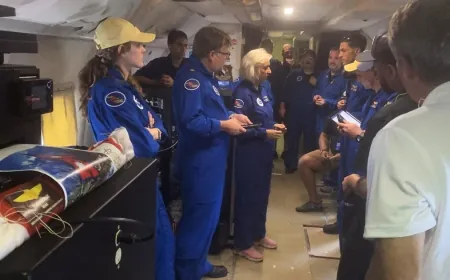 Renowned scientist's ashes dropped into eye of Hurricane Milton as tribute