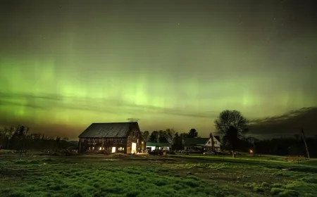 Maps show which states could see northern lights this weekend